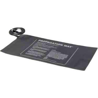 Imagem de Dirt Genius, 19006, Mede 22,6 cm x 49,5 cm Tapete de propagação listado pela UL 17 Watt, 8,875 x 19,5, Preto