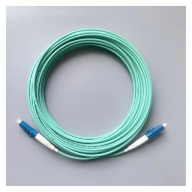 Imagem de Equipamento de comunicação 3M/10M Fiber Optic Internet Cable LC/UPC-LC/UPC OM3 LSZH FTTH Multi-Mode Single Core Fiber Optic Patch Cord Cable 2.0mm Jumper de fibra óptica(10M LCupc)