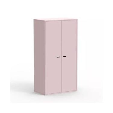Imagem de Guarda-Roupa Roupeiro Organizador Infantil Kimberly Rosé 100% MDF - Wo