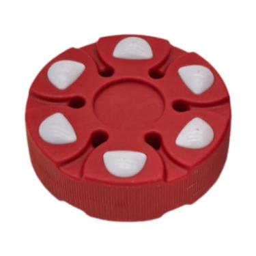 Imagem de Deevoka Roller Hóquei Puck Hóquei Puck Puck Profissional Profissional Presente de Rua Treinamento Bola Bola de Hóquei para Limpa de Interior para Perto, Vermelho