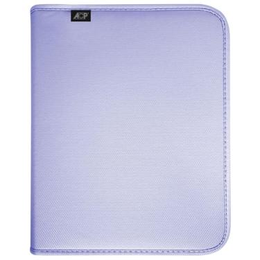 Imagem de Fichário Universitário 4 Argolas Sweet Lilás Com Estojo Acp