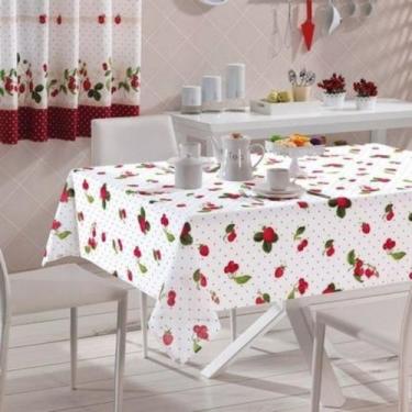 Imagem de Toalha de Mesa 8 Lugares Retangular Clean Athenas Dohler 160x250cm, IO