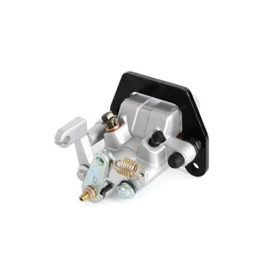 Imagem de NICECNC Conjunto de pinça de freio traseiro com pastilhas compatíveis com HiSsun UTV500 UTV700 UTV400, Rhino 660 YXR660FA 4x4 2004-2007, substituição para 5UG-2580V-02-00