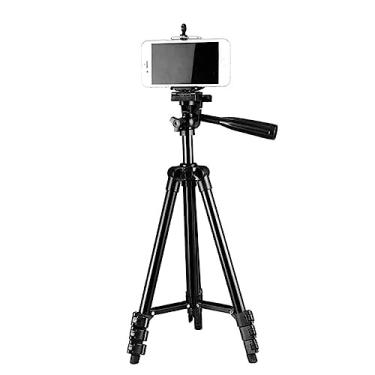 Imagem de WANGKENSU 1 suporte de telefone de três posições, tripé, bastão de selfie, suporte para celular, suporte para celular, tripé para câmera, suporte de transmissão móvel, liga de alumínio Ptz