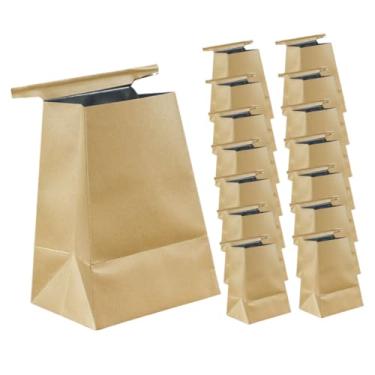 Imagem de YQBDCKEDU 15 peças Vomit Bemesis Bkraft Paper Trash Btravel Bairplane Cleaning Bgarbage Bportable Kraft Paper Bags Travel Trash Cleaning Bags Outdoor Trash Bag