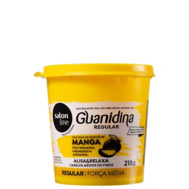 Imagem de Alisante Salon Line Guanidina Manga Regular 218g