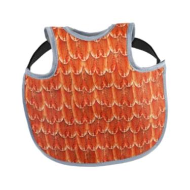 Imagem de Ｂｅｓｇａ Sela de frango, para galinha, protetor traseiro para galos, galinheiro, rancho, Laranja