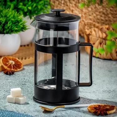 Imagem de Cafeteira Prensa Francesa, Café Cremeira 300ml, Café Expresso Leite Cremoso