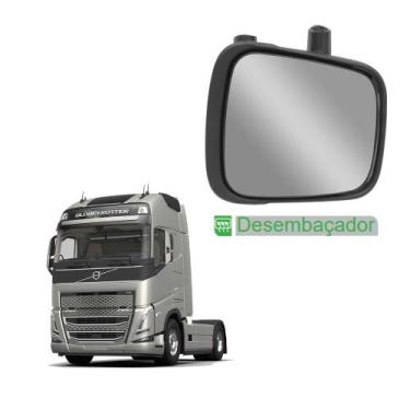 Imagem de Retrovisor Auxiliar p Volvo FH FM 2012 2013 2014 LD c Desemb - Fabbof