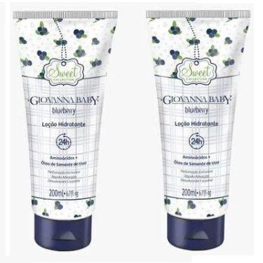 Imagem de Loção Hidratante Giovanna Baby Blueberry - 2 unidades