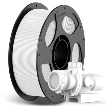 Imagem de ANYCUBIC Filamento de alta velocidade para impressora 3D de 1,75 mm, impressão com a maioria das impressoras 3D FDM, carretel de 1 kg, Branco