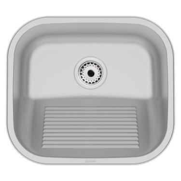 Imagem de Tanque de Encaixe Tramontina Hera Compact 19 em Aço Inox Acetinado 40x