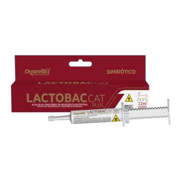 Imagem de Lactobac Cat Plus Suplemento Vitamínico Pra Gatos 12Ml
