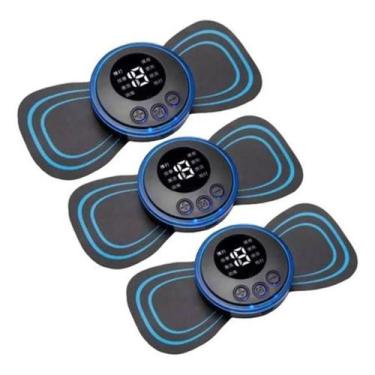 Imagem de Mini Massageador Elétrico Muscular  Kit 3 Peças - JYW