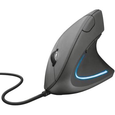 Imagem de Mouse Gamer Ergonomico Inland Sounds Usb OptIco Led, Preto