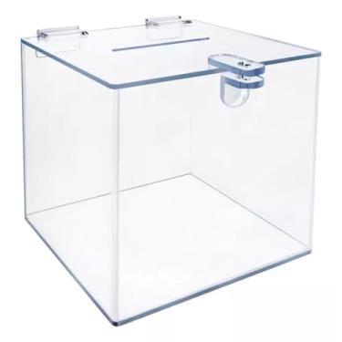 Imagem de Urna Acrílico Para Sorteio 15cm