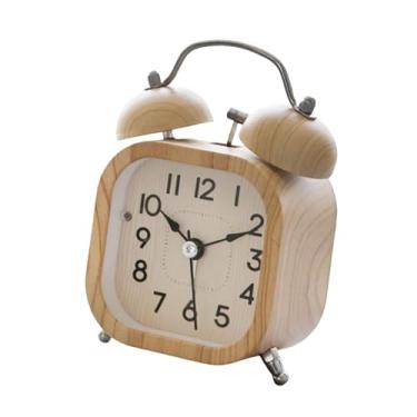 Imagem de WeiLaiKeQi Despertador com sino, Despertador alto para homens e mulheres, Sala de estudo, Mesa de cabeceira, Escrivaninha, Sala de estar