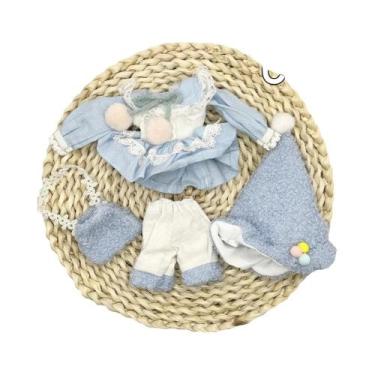 Imagem de Bonecas BJD De 30cm Conjunto Completo Roupas De Boneca Anime Olhos 3D 