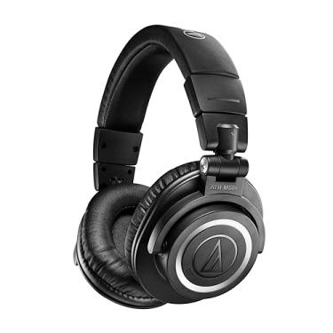 Imagem de audio-technica, FONE DE OUVIDO AUDIO-TECHNICA PROFISSIONAL P/MONITORAMENTO SEM FIO- ATH-M50XBT2, Preto
