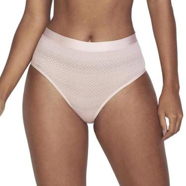 Imagem de Calcinha Alta Microfibra DelRio 500319, P, Rosa