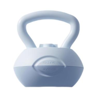 Imagem de simhoa Kettlebell com água, Equipamento de ginástica em casa, Treinamento de exercícios corporais, Agachamentos Femininos Kettlebell com autopreenchimento, Azul