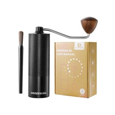 Imagem de Moedor de Café Manual com 5 Lâminas DaysBrasil Preto 20 g
