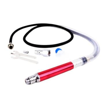 Imagem de FashionCha Retificadoras Pneumáticas de Matriz de Lápis, Micro Retificadoras de Matriz de Ar, Entrada de Ar NPT de 1/4 de Polegada, Mini Caneta de Gravação com C