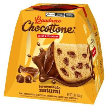 Imagem de Panetone Bauducco Chocottone Maxi Gotas de Chocolate 450g