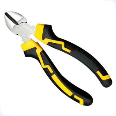 Imagem de Alicate de Corte 6" em Aço Polido Antiferrugem com Cabo Emborrachado Ergonômico Profissional