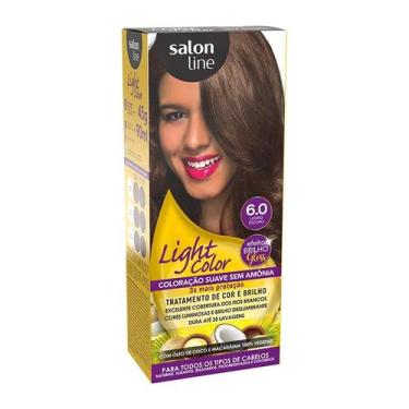 Imagem de Tonalizante 6.0 louro escuro light color - SALON LINE