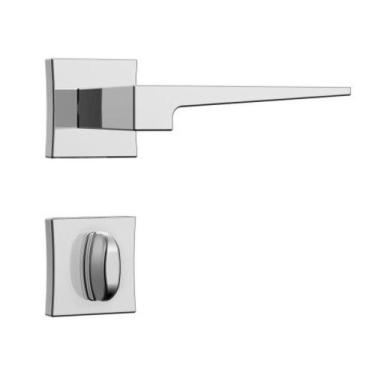 Imagem de Fechadura 3200 Roseta Quadrada Cromado - Stam