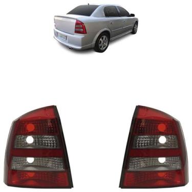 Imagem de Lanterna Traseira Astra Sedan 2003 A 2012 Bicolor Fumê - Automotive Im