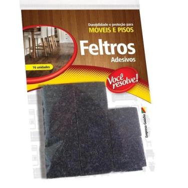 Imagem de Feltro Protetor de Móveis 20x20mm - Você Resolve!