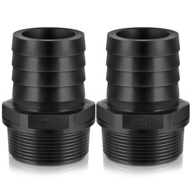 Imagem de Adaptador de encaixe de tubo de PVC Conexões de mangueira farpada 2 pe