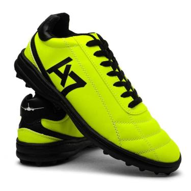 Imagem de Chuteira Society A7 Futsal Gramado Sintético Diversas Cores UltraLeve-Masculino