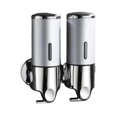 Imagem de Dispensador De Shampoo, Condicionador E Gel De Banho 3 Em 1 Montado Na