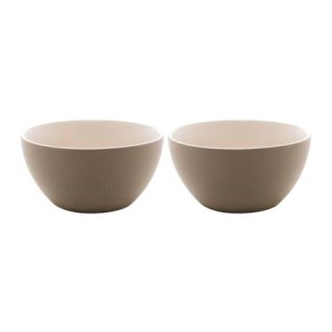 Imagem de Conjunto 2 Tigelas De Cerâmica Granilite Bowl Médio Kit Cozinha Para S