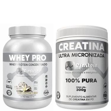 Imagem de Whey Protein Concentrado e Creatina Pura Einstein Nutrition