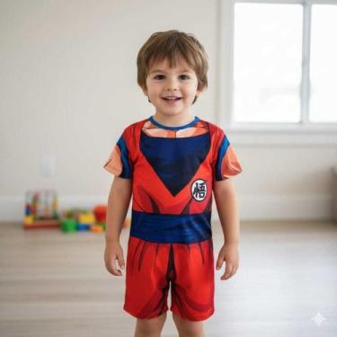 Imagem de Fantasia Infantil Goku C/ Cabelo Envio Imediato ! - SGB MODAS, Tradici