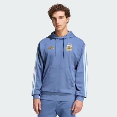 Imagem de Moletom Adidas Argentina DNA Azul, M
