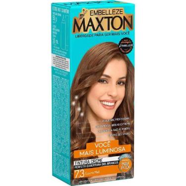 Imagem de Tintura Capilar Maxton Kit Prático 7.3 Louro Mel