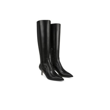Imagem de Franco Sarto Botas femininas Kesha cano alto fashion, Couro preto, 35