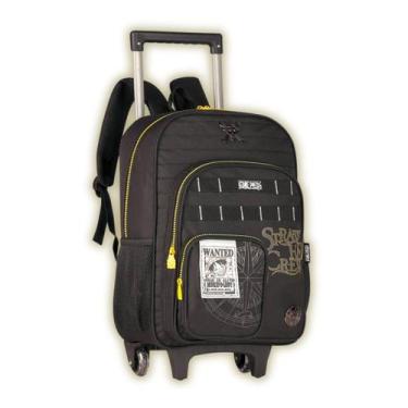 Imagem de Mochila Rodas Infantil One Piece Luffy Passeio Meninos Kids - Clio Sty