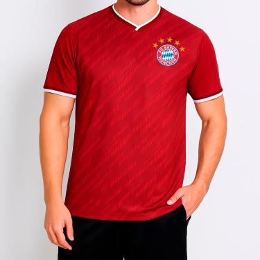 Imagem de Camiseta Masculina Dry Fit Bayern Vermelho P