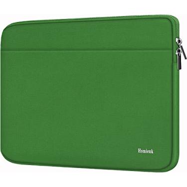 Imagem de Capa para laptop de 15,6 polegadas, capa protetora à prova de choque, bolsa para notebook com bolso para acessórios, pasta para computador para HP de 15,6 polegadas, ASUS, Dell, Lenovo, Acer - Verde