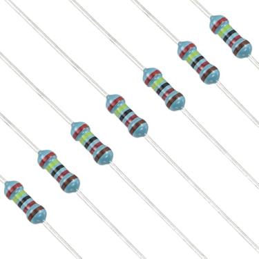 Imagem de YOKIVE Resistor de 100 peças de 24K Ohm, 1/4W (0,25W) Resistor fixo de filme de metal, resistores de tolerância +/-1%, certificado ROHS