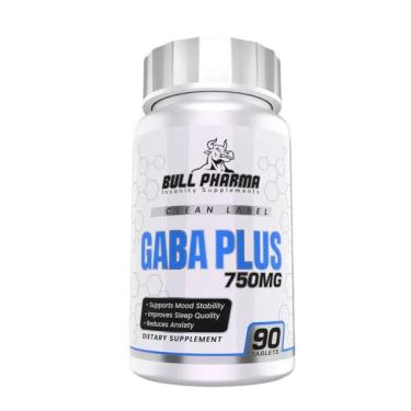 Imagem de Gaba Plus 750 Mg (90 Tablets) - Bull Pharma