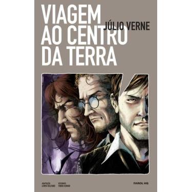 Imagem de Livro - Viagem ao centro da terra em quadrinhos