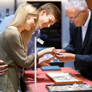 Imagem de Refletor de LED, cabeça de luz ajustável, luz de exibição de joias de liga de alumínio, com iluminação suave e brilhante, para iluminação de destaque de armário de exibição interna