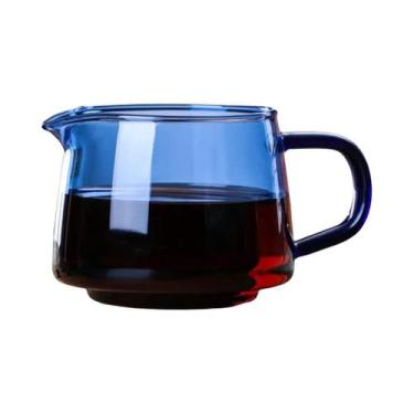 Imagem de Jarra De Leite De Vidro Transparente 300/550ml Com Alça Para Café, Chá